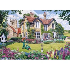 Gibsons The Gardener's Round Puzzle 4 x 500pcs