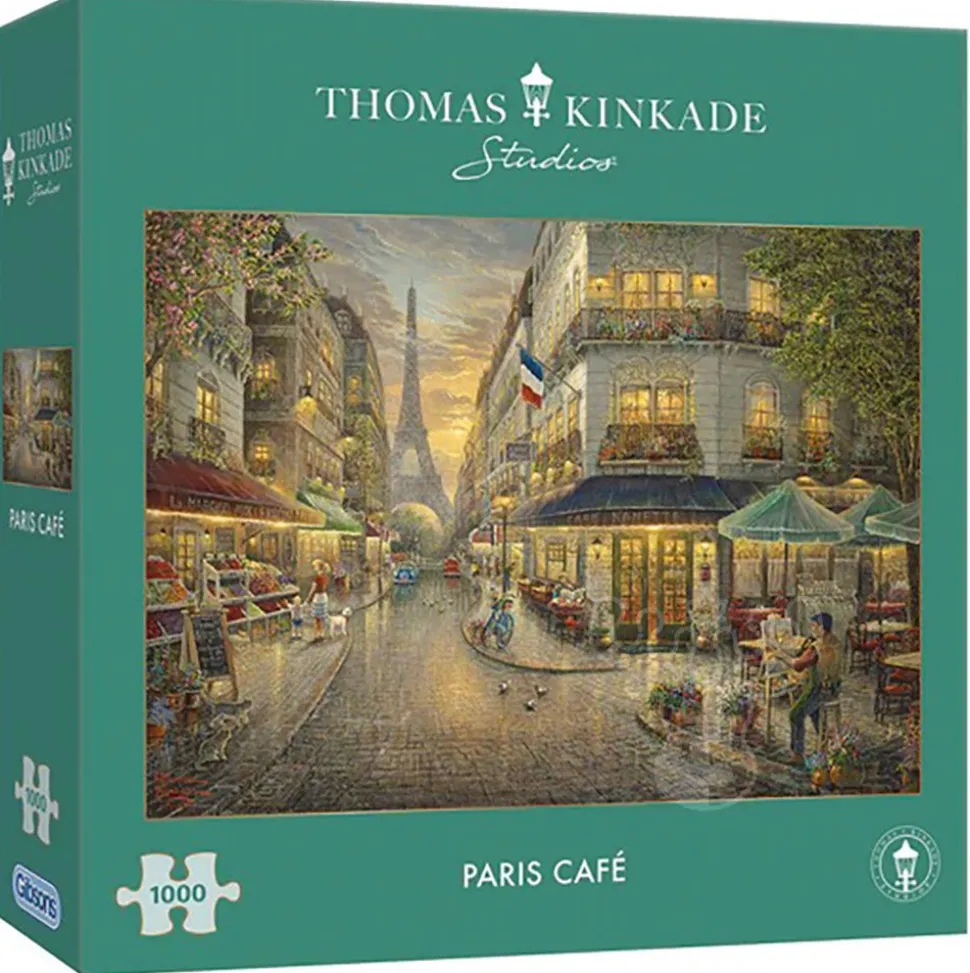 Gibsons Thomas Kinkade: Paris Café Puzzle 1000pcs RETIRED