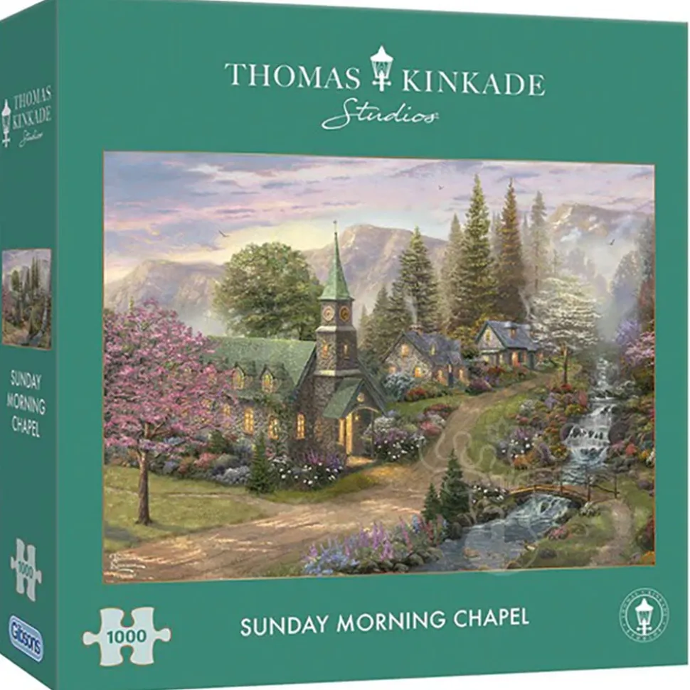 Gibsons Thomas Kinkade: Sunday Morning Chapel Puzzle 1000pcs