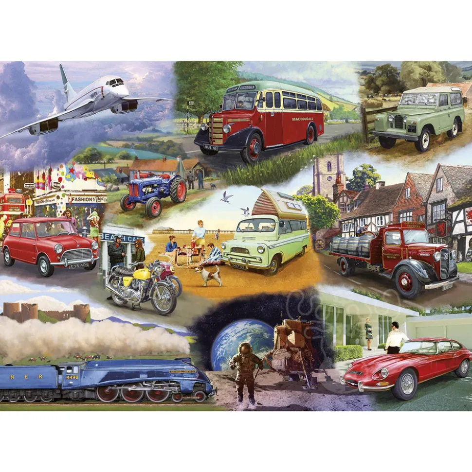 Gibsons Transport Puzzle 24pcs XXL