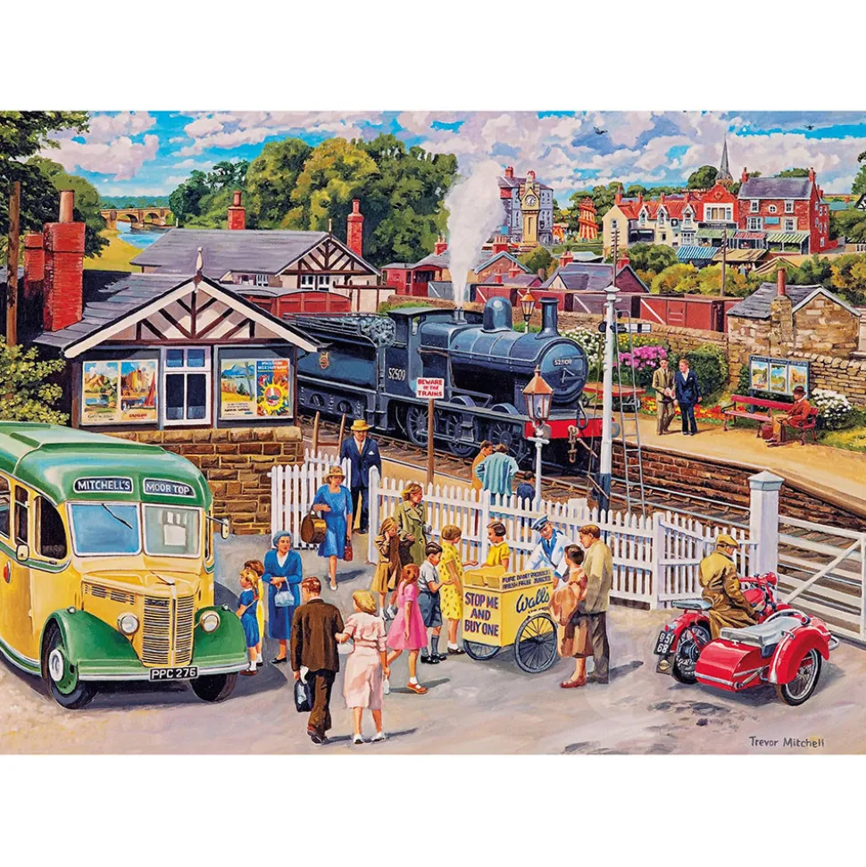 Gibsons Treats at the Station Puzzle 1000pcs