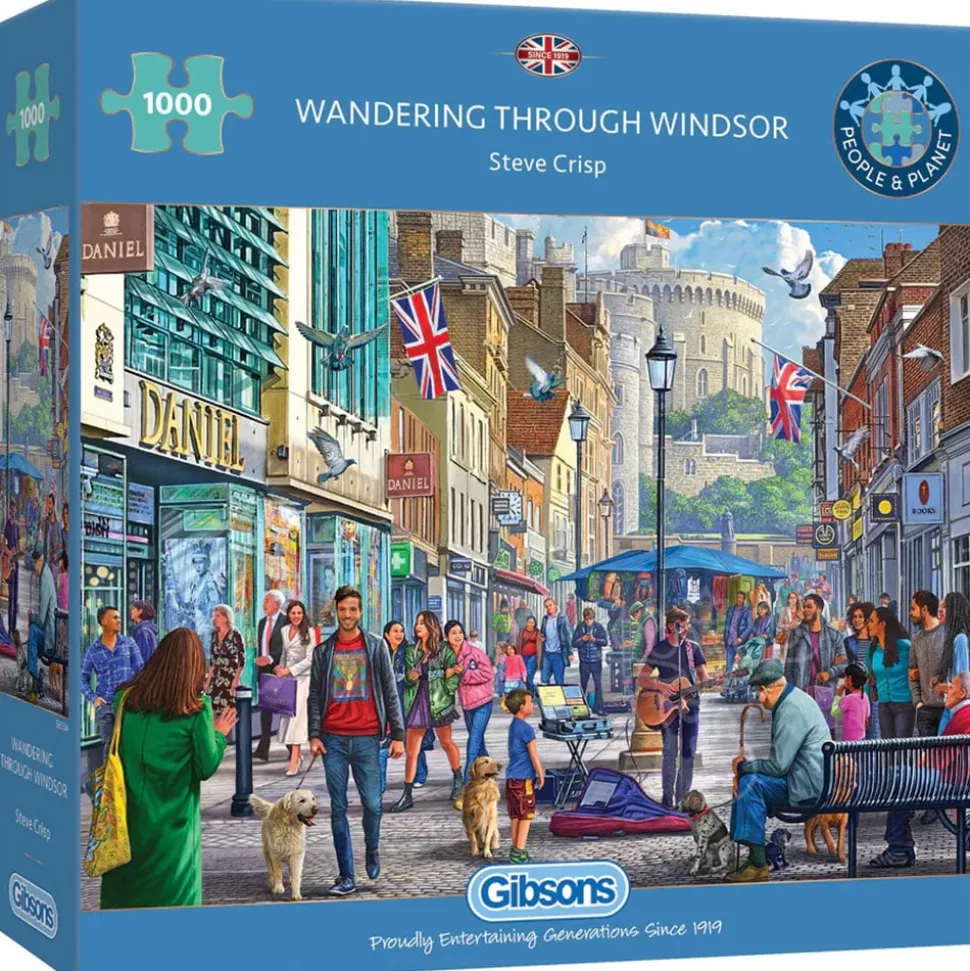 Gibsons Wandering Through Windsor Puzzle 1000pcs