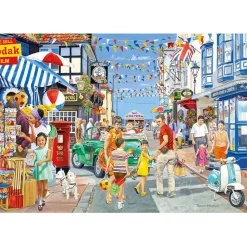 Gibsons Wish You Were Here Puzzle 4 x 500pcs
