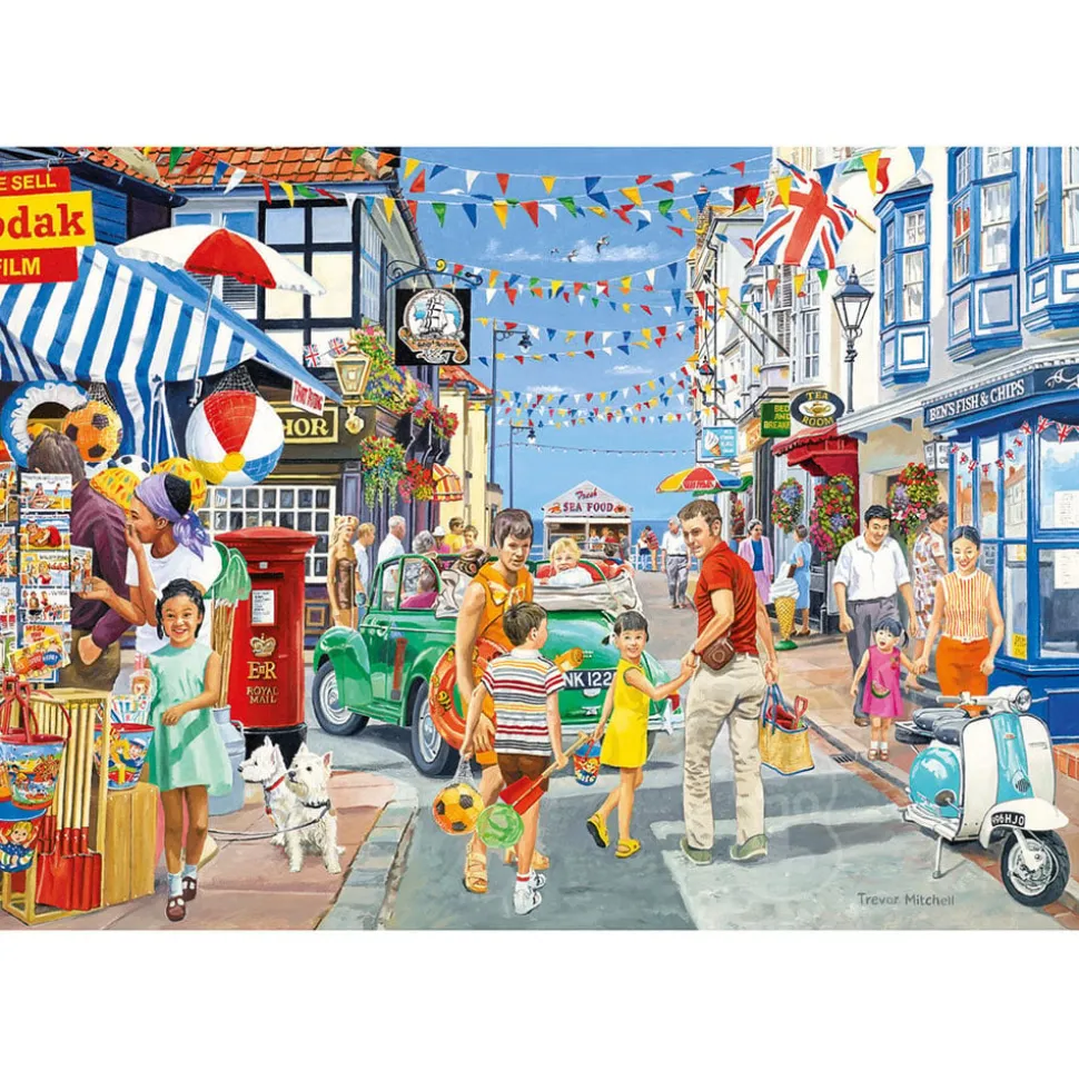 Gibsons Wish You Were Here Puzzle 4 x 500pcs