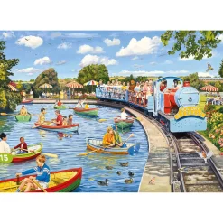 Gibsons Wish You Were Here Puzzle 4 x 500pcs