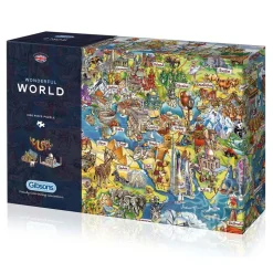 Gibsons Wonderful World Puzzle 1000pcs