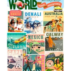 Hardie Grant World Travel Adventures Puzzle 1000pc