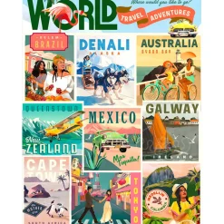 Hardie Grant World Travel Adventures Puzzle 1000pc