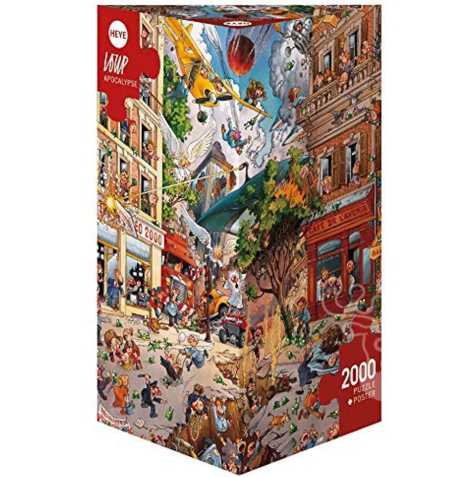 Heye Apocalypse Puzzle 2000pcs Triangle Box RETIRED