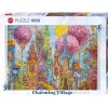 Heye Charming Village: Pink Trees Puzzle 1000pcs