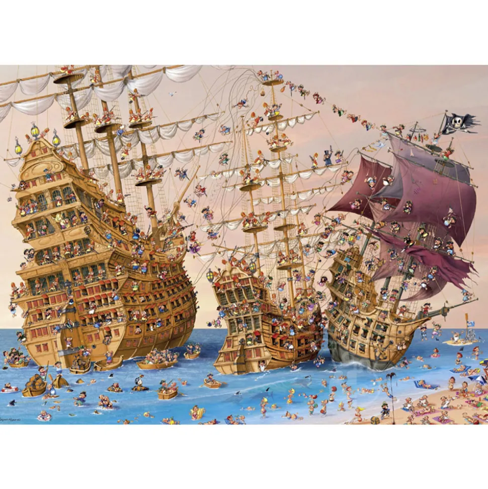 Heye Corsair Puzzle 1000pcs Triangle Box