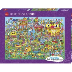 Heye Doodle Village Puzzle 1000pcs