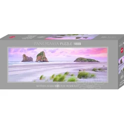 Heye Edition Alexander von Humboldt: Wharariki Beach Panorama Puzzle 1000pcs