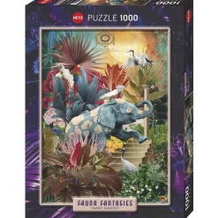 Heye Fauna Fantasies: Elephantaisy Puzzle 1000pcs