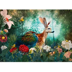 Heye Fauna Fantasies: Jackalope Puzzle 1000pcs