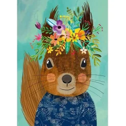 Heye Floral Friends Sweet Squirrel Puzzle 1000pcs