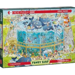 Heye Funky Zoo: Ocean Habitat Puzzle 1000pcs