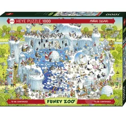 Heye Funky Zoo: Polar Habitat Puzzle 1000pcs