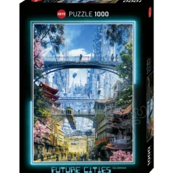 Heye Future Cities: Markets District Puzzle 1000pcs