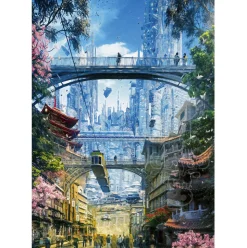 Heye Future Cities: Markets District Puzzle 1000pcs