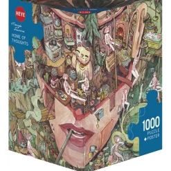 Heye Home of Thoughts Puzzle 1000pcs Triangle Box