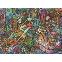 Heye Homely Housemates Puzzle 1000pcs Triangle Box