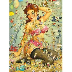 Heye Insta-Girl’s Life Puzzle 1000pcs Triangle Box