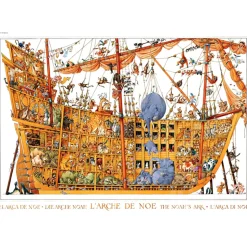 Heye Noah's Ark Puzzle 2000pcs Triangle Box