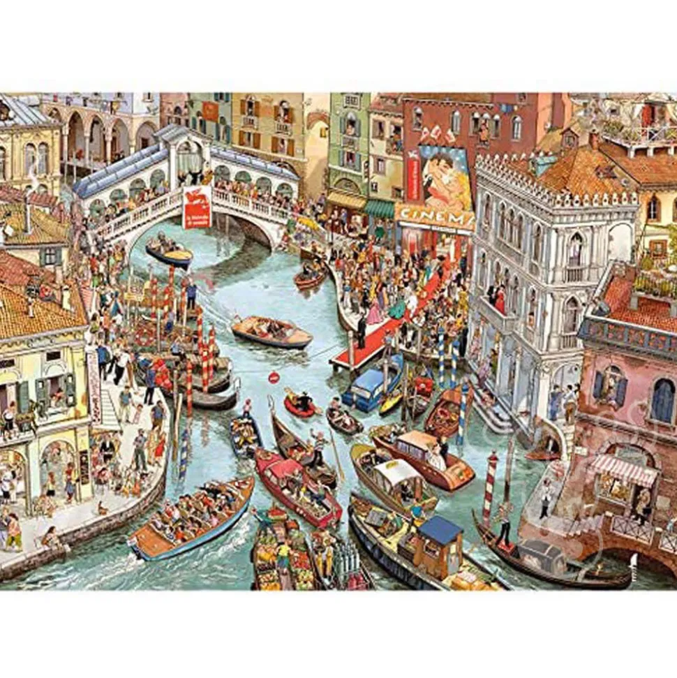 Heye O Sole Mio! Puzzle 2000pcs Triangle Box