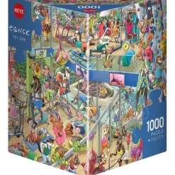 Heye Pet Gym Puzzle 1000pcs Triangle Box