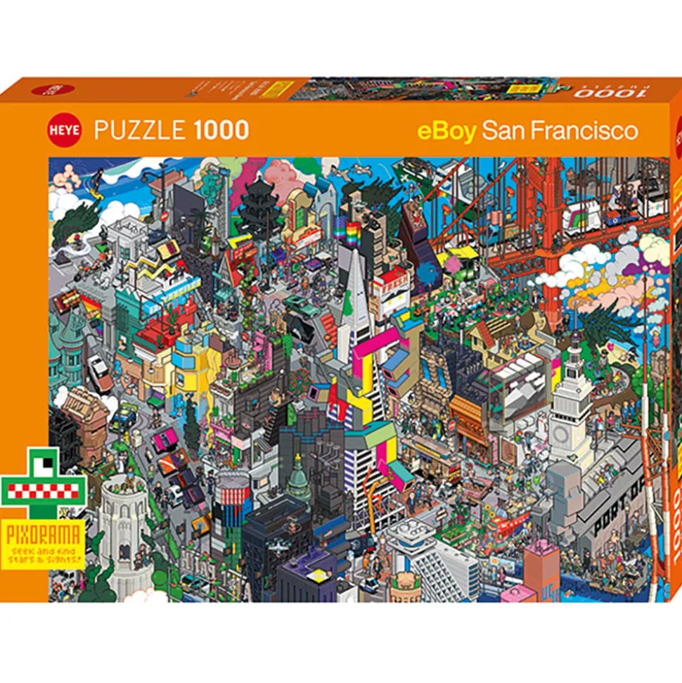 Heye Pixorama San Francisco Quest Puzzle 1000pcs