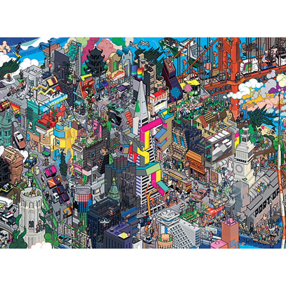 Heye Pixorama San Francisco Quest Puzzle 1000pcs