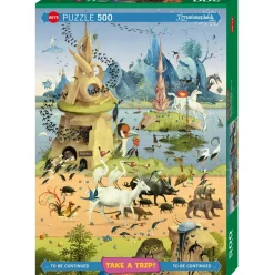 Heye Take a Trip: With Hieronymus Bosch Puzzle 500pcs