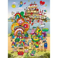 Heye Take a Trip: With Jon Burgerman Puzzle 500pcs