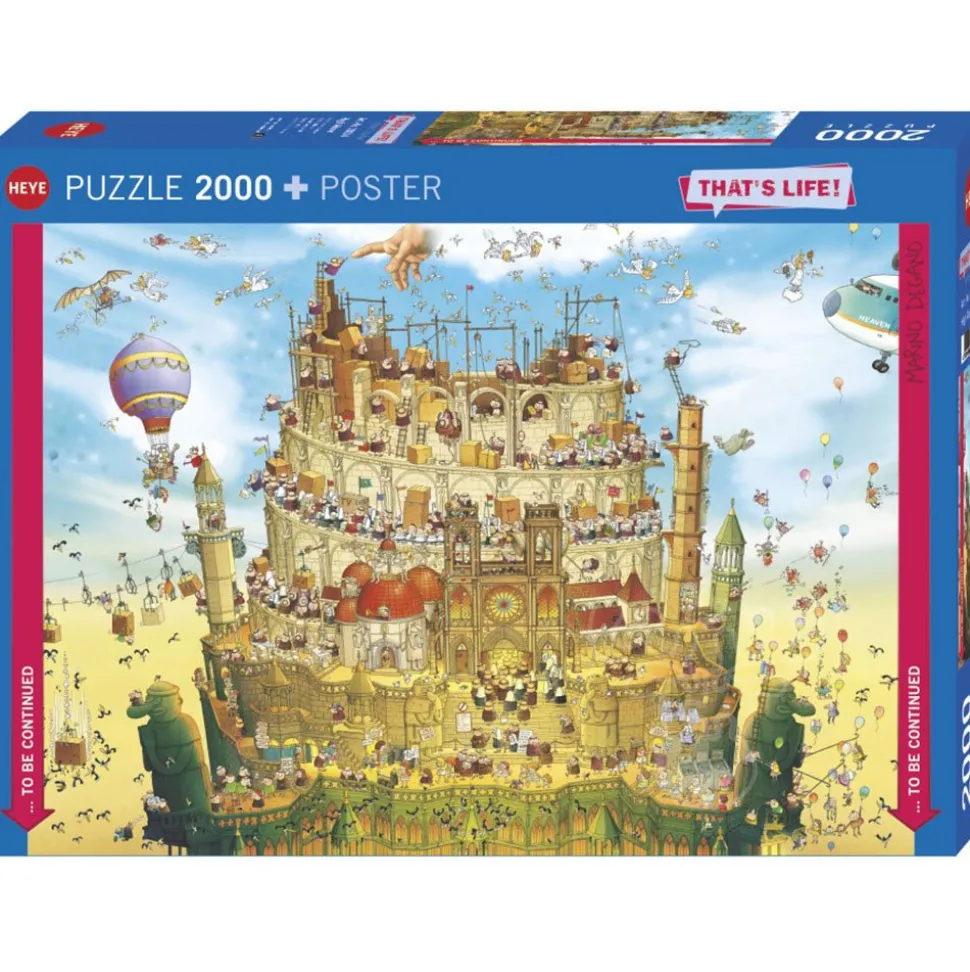 Heye That's Life: High Above Puzzle 2000pcs