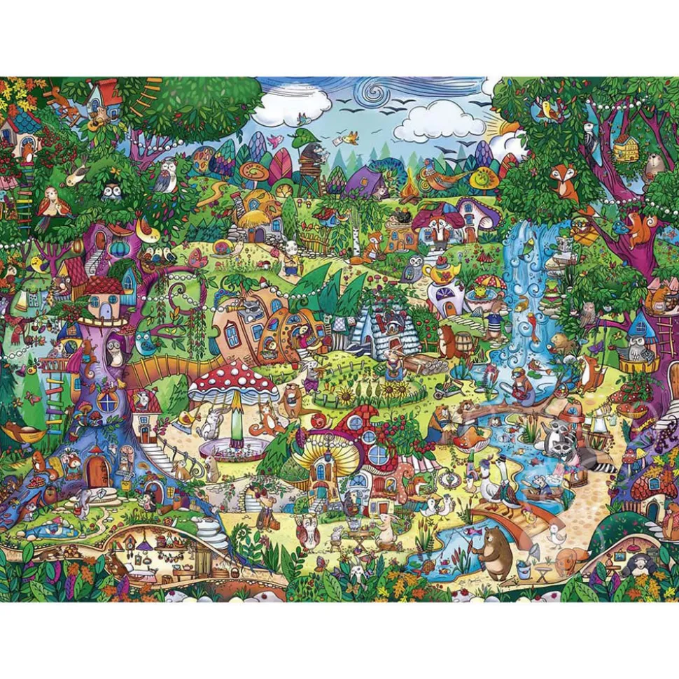 Heye Wonderwoods Puzzle 1500pcs Triangle Box RETIRED