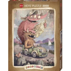 Heye Zozoville Road Trippin’ Puzzle 2000pcs