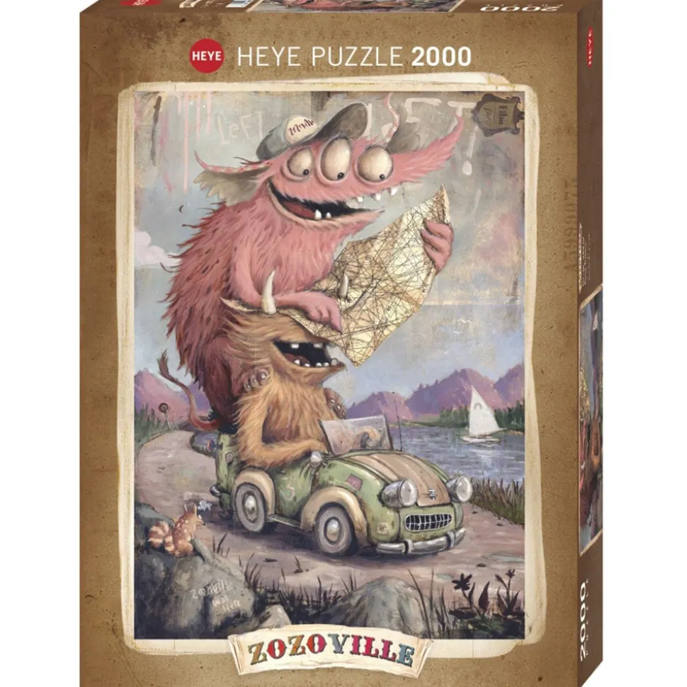 Heye Zozoville Road Trippin’ Puzzle 2000pcs