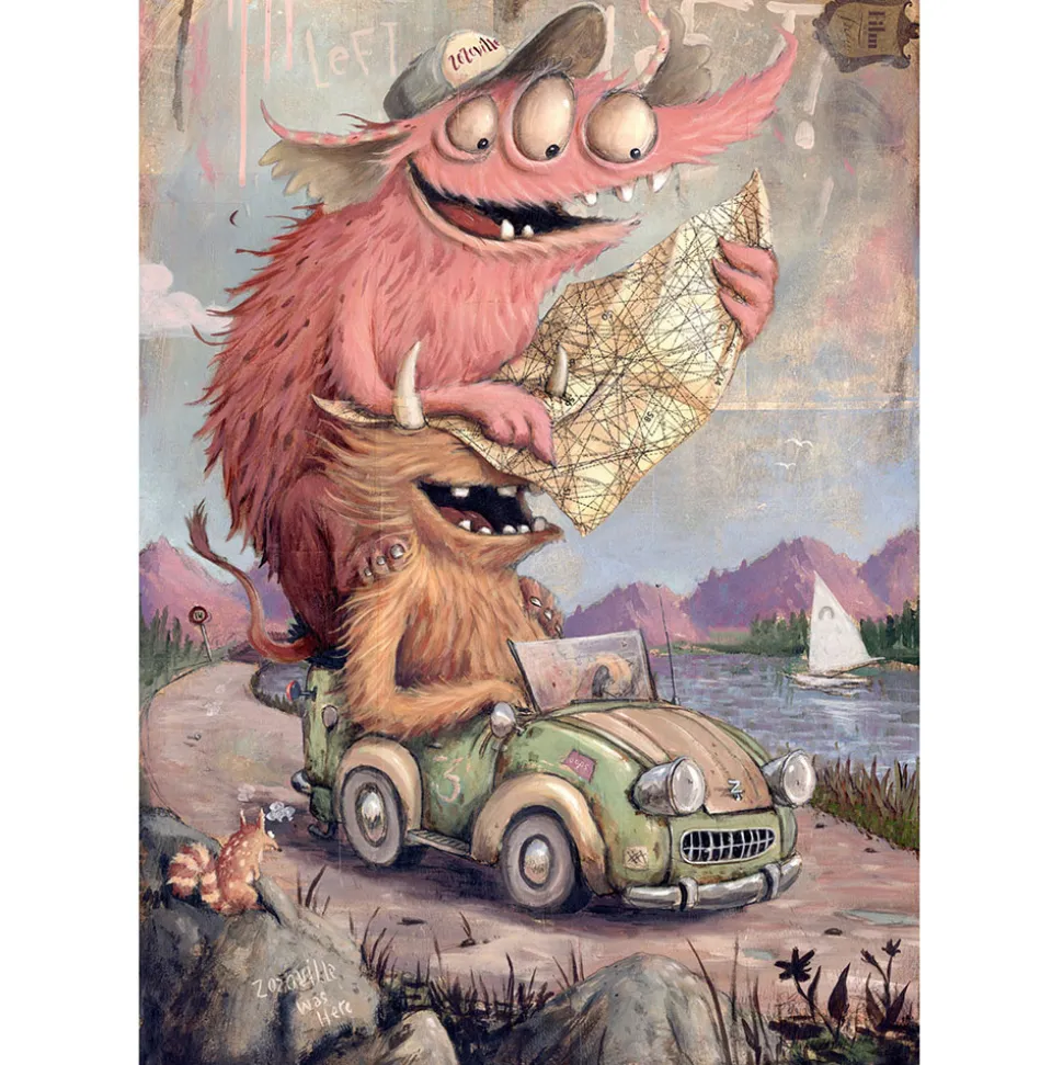 Heye Zozoville Road Trippin’ Puzzle 2000pcs