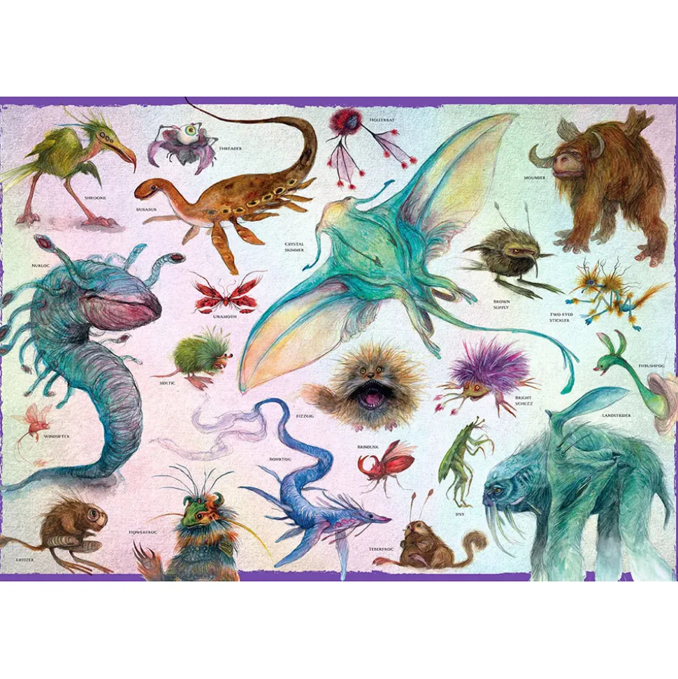 Insight Editions Jim Henson's The Dark Crystal Bestiary Puzzle 500pcs and Book Set