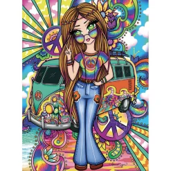 JaCaRou Groovy Girl Puzzle 1000pcs