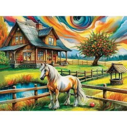 JaCaRou Rural Retreat / Havre de paix Puzzle 1000pcs