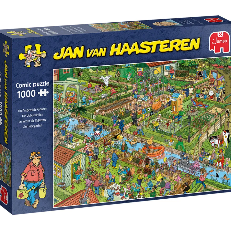 Jumbo Jan van Haasteren - The Vegetable Garden Puzzle 1000pcs