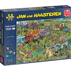 Jumbo Jan van Haasteren - Food Truck Festival Puzzle 1500pcs