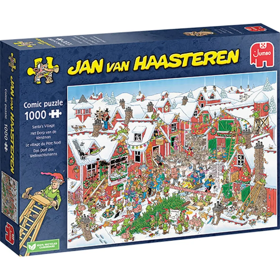Jumbo Jan van Haasteren - Santa's Village Puzzle 1000pcs