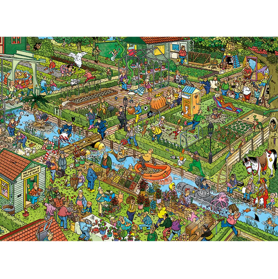 Jumbo Jan van Haasteren - The Vegetable Garden Puzzle 1000pcs