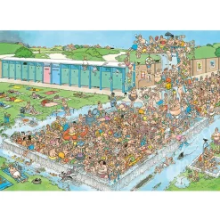 Jumbo Jan van Haasteren - Pool Pile-Up Puzzle 1000pcs