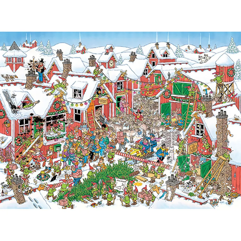Jumbo Jan van Haasteren - Santa's Village Puzzle 1000pcs