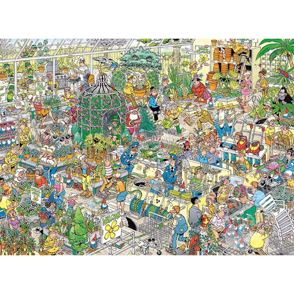 Jumbo Jan van Haasteren - The Garden Centre Puzzle 1000pcs