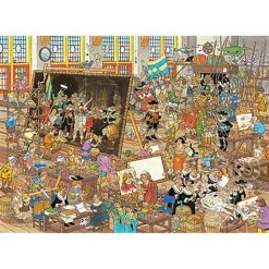 Jumbo Jan van Haasteren - Rembrandt's Studio and Gallery of Curiosities Puzzle 2 x 1000pcs